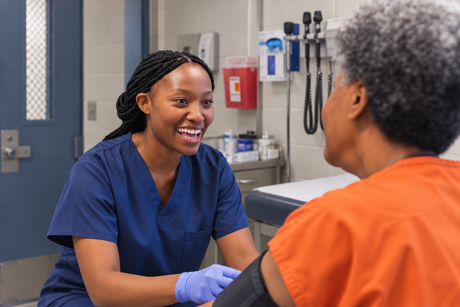 correctional-clinic-nurse-patient-encounter 1500x1000